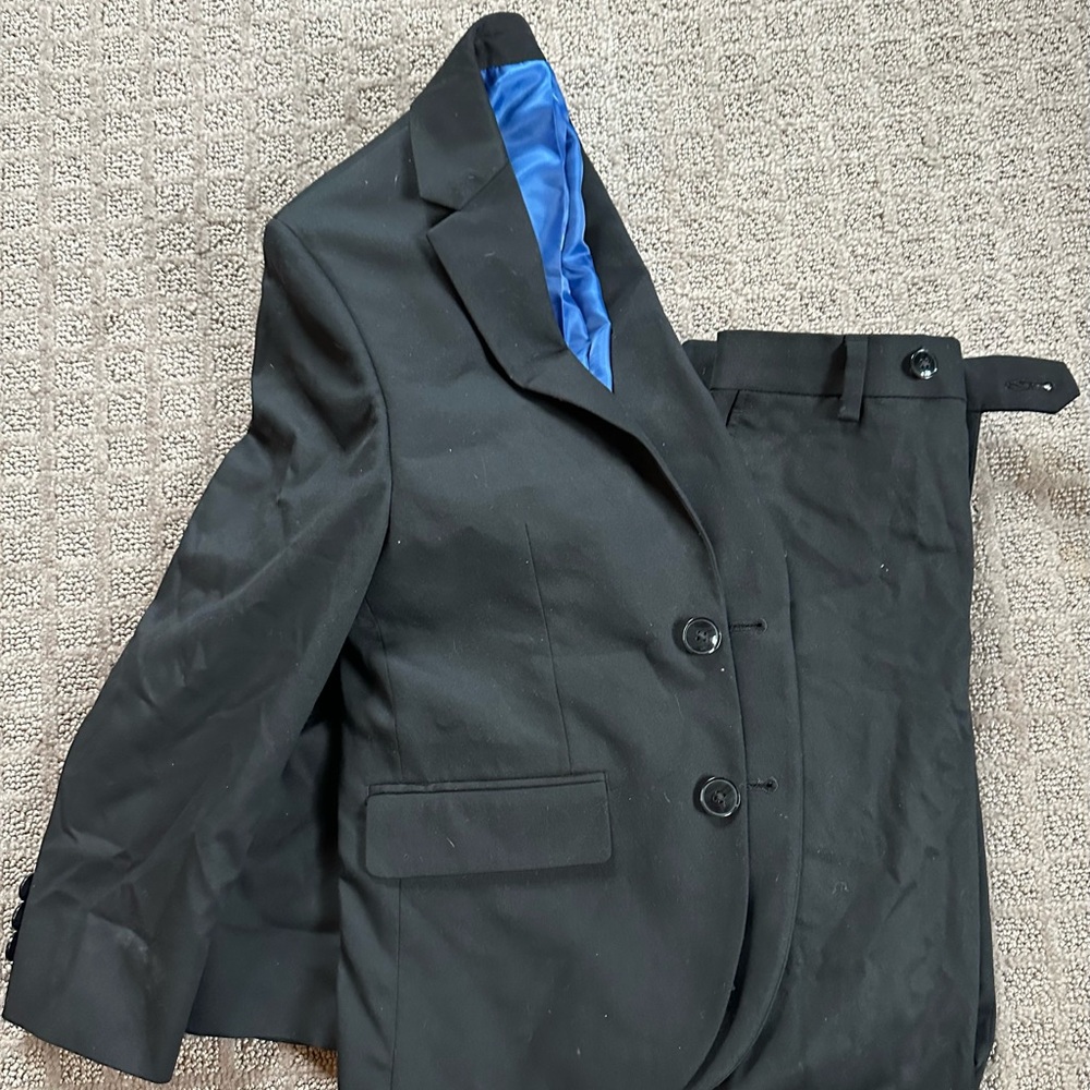 Classic Boys Black Suit size 8